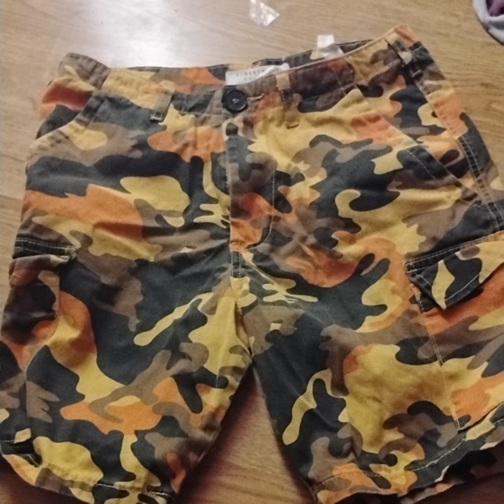 Camouflage Cargo Men Shorts